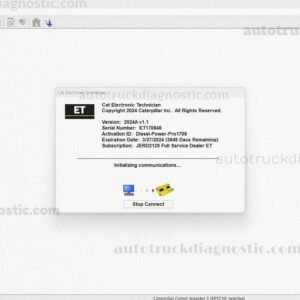 Interface Communication Adapter 3 CAT - Diagnostic Caterpillar SoftCarTruck